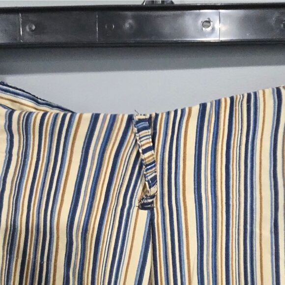 🐢 Tan Trend Wife leg flowy slacks imported from Spain. Size M - Picture 12 of 17